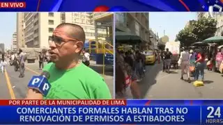 Alcalde de Lima no renueva permiso a más de mil estibadores en Mesa Redonda