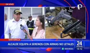Ventanilla: Municipio equipa a serenos con armas no letales