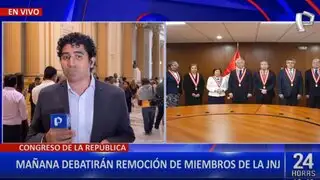 Alejandro Muñante confía en que se alcanzará los votos para remover la JNJ