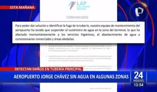 Aeropuerto Jorge Chávez: LAP se pronuncia por cierre de baños