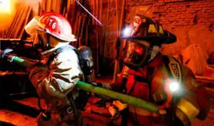 La Victoria: tres niños resultaron heridos de distinta consideración durante incendio de vivienda