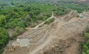 Continúan con trabajos de limpieza y descolmatación del río Tumbes y quebrada Cabuyal