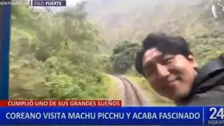 Joven Coreano cumple su sueño de conocer Machu Picchu y termina cautivado