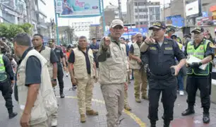 Ministro Víctor Torres anuncia patrullaje policial a pie para combatir inseguridad ciudadana