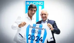 Gustavo Costas tras firmar por Racing: "Volví a casa después de muchos años"