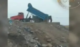 Carabayllo: vecinos cobrarían para que camiones ingresen y arrojen basura al río Chillón