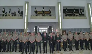Ministro Torres exhorta a la Policía Nacional cuidar la institución y no permitir actos de corrupción