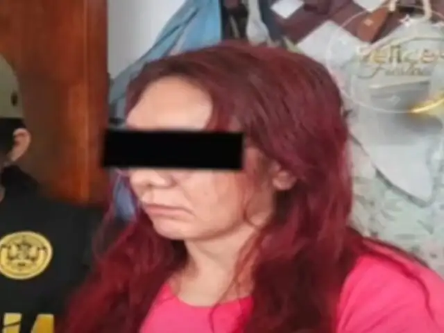 SMP: detienen a mujer acusada de realizar tocamientos indebidos a su sobrino