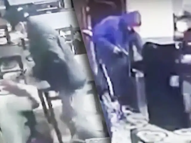 Trujillo delincuentes agreden a trabajadores en asalto a restaurante