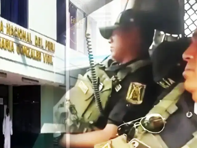 Inspectoría investiga a policías que fueron grabados durmiendo en patrullero en Tacna