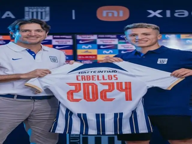 Alianza Lima oficializó a Catriel Cabellos como su nuevo fichaje para este 2024