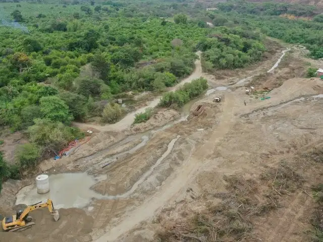 Continúan con trabajos de limpieza y descolmatación del río Tumbes y quebrada Cabuyal