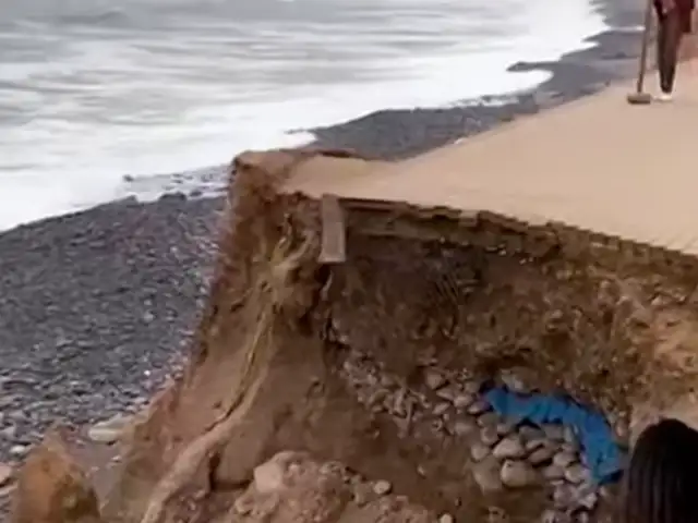 Miraflores: desde octubre se sabía sobre peligro de erosión en malecón