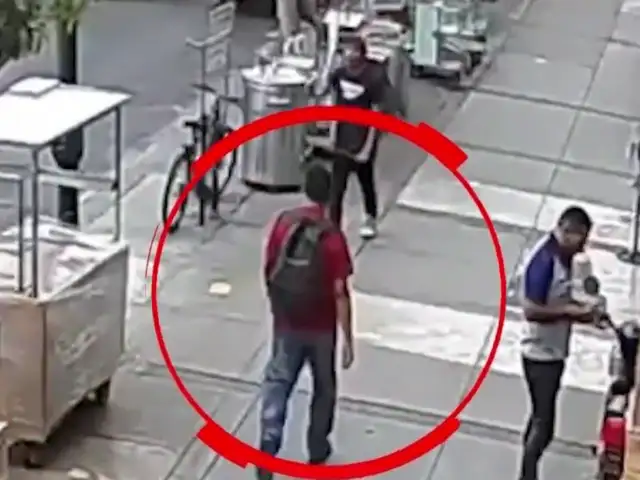 Cercado de Lima: desconocido ataca a hombre y le rompe la cabeza con un palo