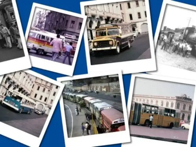 ATU:  exposición fotográfica y audiovisual sobre la historia del transporte público en Lima y Callao
