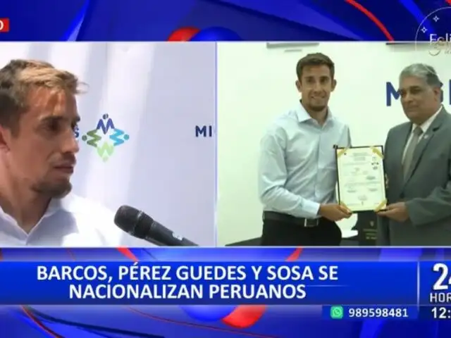 Martín Pérez Guedes no piensa en la Selección Peruana: "Por ahora no"