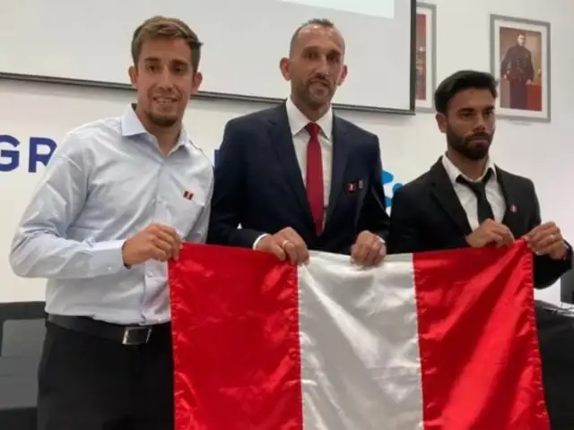 Hernán Barcos, Leandro Sosa y Martín Pérez Guedes obtuvieron nacionalidad peruana