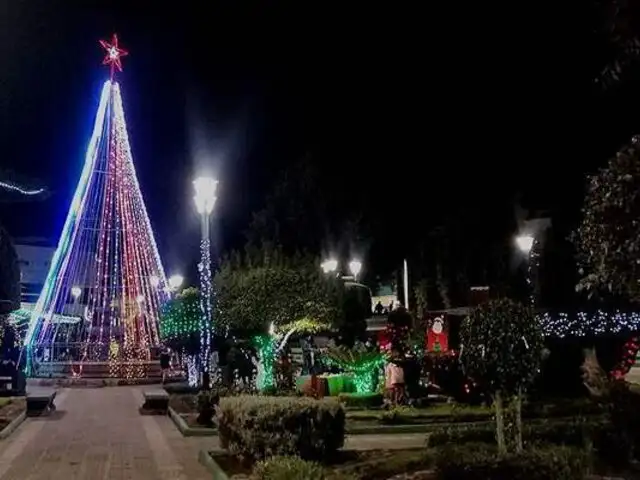 Trujillo: Vecinos disputan el título a la mejor decoración Navideña en sus parques