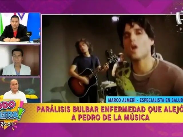 Parálisis Bulbar: La enfermedad que alejó a Pedro Suárez Vértiz de la música