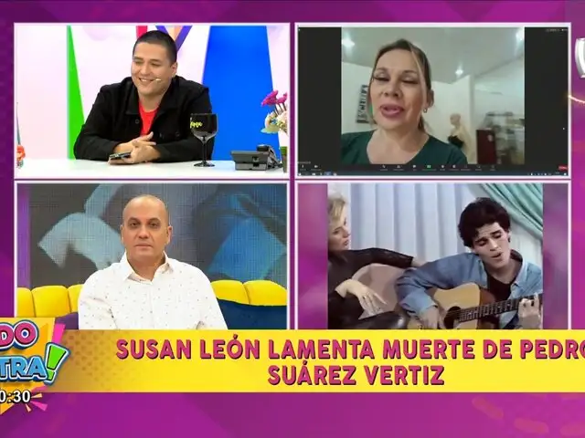 Susan León cuentas sus experiencias con Pedro Suárez Vertiz: "Nos conocemos desde el colegio"