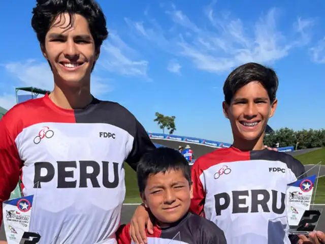 Orgullo peruano: Histórico logro de los hermanos Noli en el Sudamericano de BMX Race