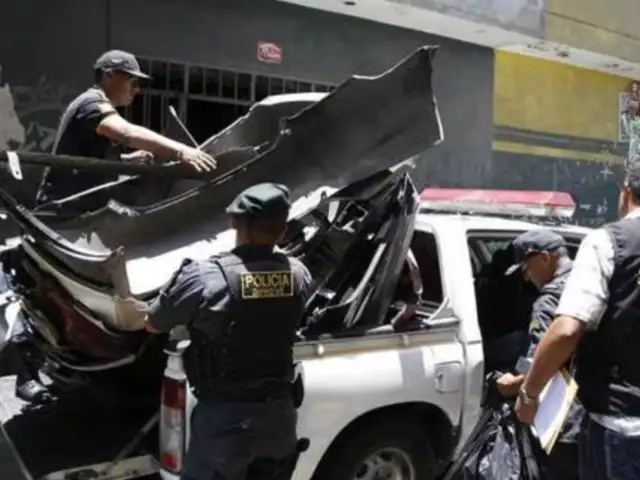 Operativo en San Jacinto: incautan autopartes valorizadas en S/ 300 mil