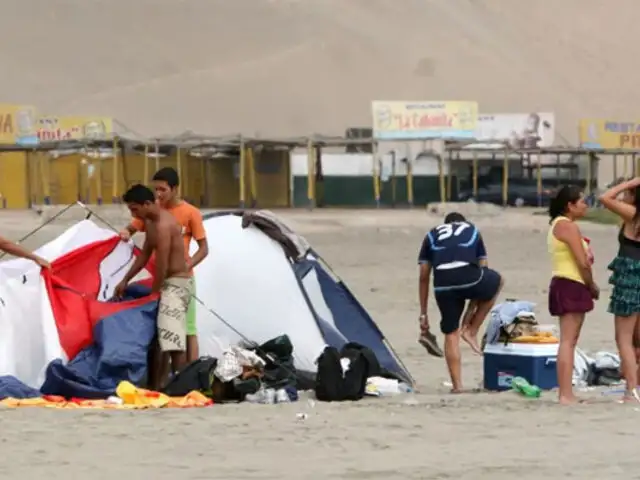 Año Nuevo: municipios de Punta Negra y San Bartolo prohíben campamentos y fogatas en sus playas