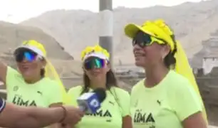 Chorrillos: deportistas felices tras la reapertura del malecón La Herradura