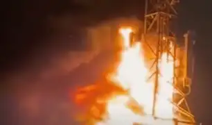 Incendio en SMP: cortocircuito habría originado fuego que consumió antena de telecomunicaciones