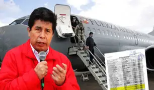 Pedro Castillo: Contraloría señala que expresidente no cumplió normas para vuelos presidenciales