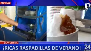 Delicias heladas: descubre la variedad de raspadillas en el corazón de La Victoria