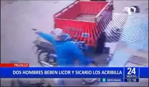 Horror en Trujillo: Sicario acribilla a dos personas cuando se encontraban bebiendo licor