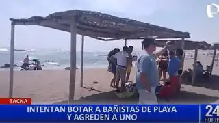 Tacna: desconocidos insultan a bañistas en una playa y agreden a una persona mayor