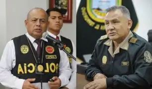 Cambios en la PNP: Víctor Revoredo y Max Anhuamán dejan sus cargos