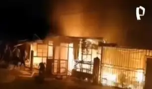 Incendios en Piura, Tumbes y Huancayo durante celebración de Año Nuevo por uso de pirotécnicos