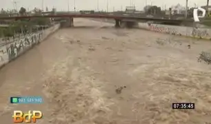 Puente Balta: se registra aumento en caudal del río Rímac por lluvias en la sierra