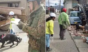 Perrito rescata a anciana bajo los escombros tras devastador terremoto en Japón