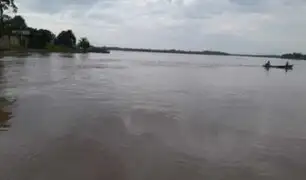 Lluvias incrementan el nivel de agua del río Huallaga