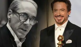 Globos de Oro 2024: Robert Downey Jr. gana premio a Mejor Actor de Reparto por Oppenheimer