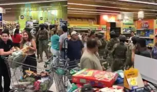 Ecuador unido: empresa privada dona alimentos a las Fuerzas Armadas