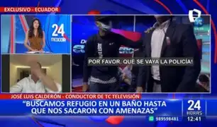 ¡Exclusivo! habla conductor de TV al que criminales le colocaron dinamita en Ecuador