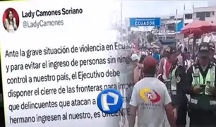 Violencia en Ecuador: Gobierno no cerrará frontera norte y aseguró que reforzará ingreso