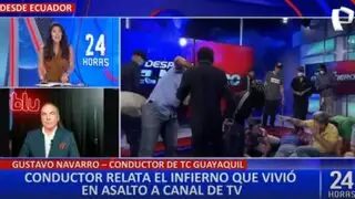 Crisis en Ecuador: “Delincuentes tienen objetivos con nombre y apellidos”, advierte periodista de TC Televisión