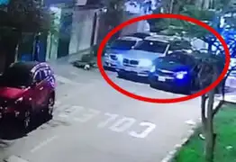 Surquillo: conductor choca vehículo de ladrones para evitar robo de su unidad