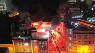 Centro de Lima: clausuran galería que se incendió en Mesa Redonda