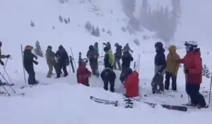 EEUU: avalancha en resort de esquí en California dejó un fallecido y un herido