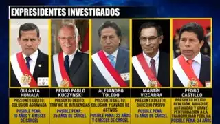 Pedro Castillo se suma a la lista de exmandatarios con pedidos de penas de cárcel