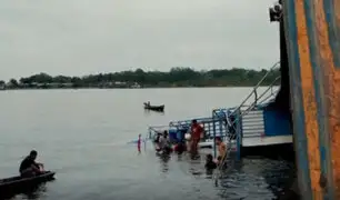 Loreto: lancha con varios pasajeros y más de 20 toneladas de carga se hunde en río Amazonas