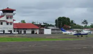 Aeropuerto de Yurimaguas: suspenden vuelos tras erosión de pista de aterrizaje por intensas lluvias