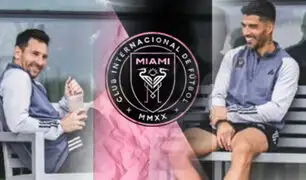 Lionel Messi y Luis Suárez ya entrenan juntos en el Inter Miami